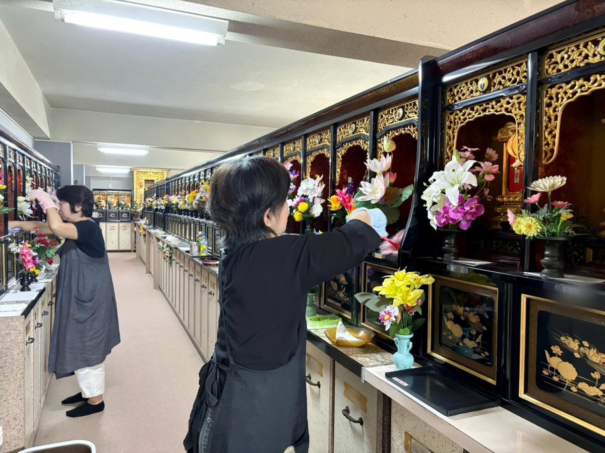 2026.6.5　寺院・納骨堂清掃ボランティア活動